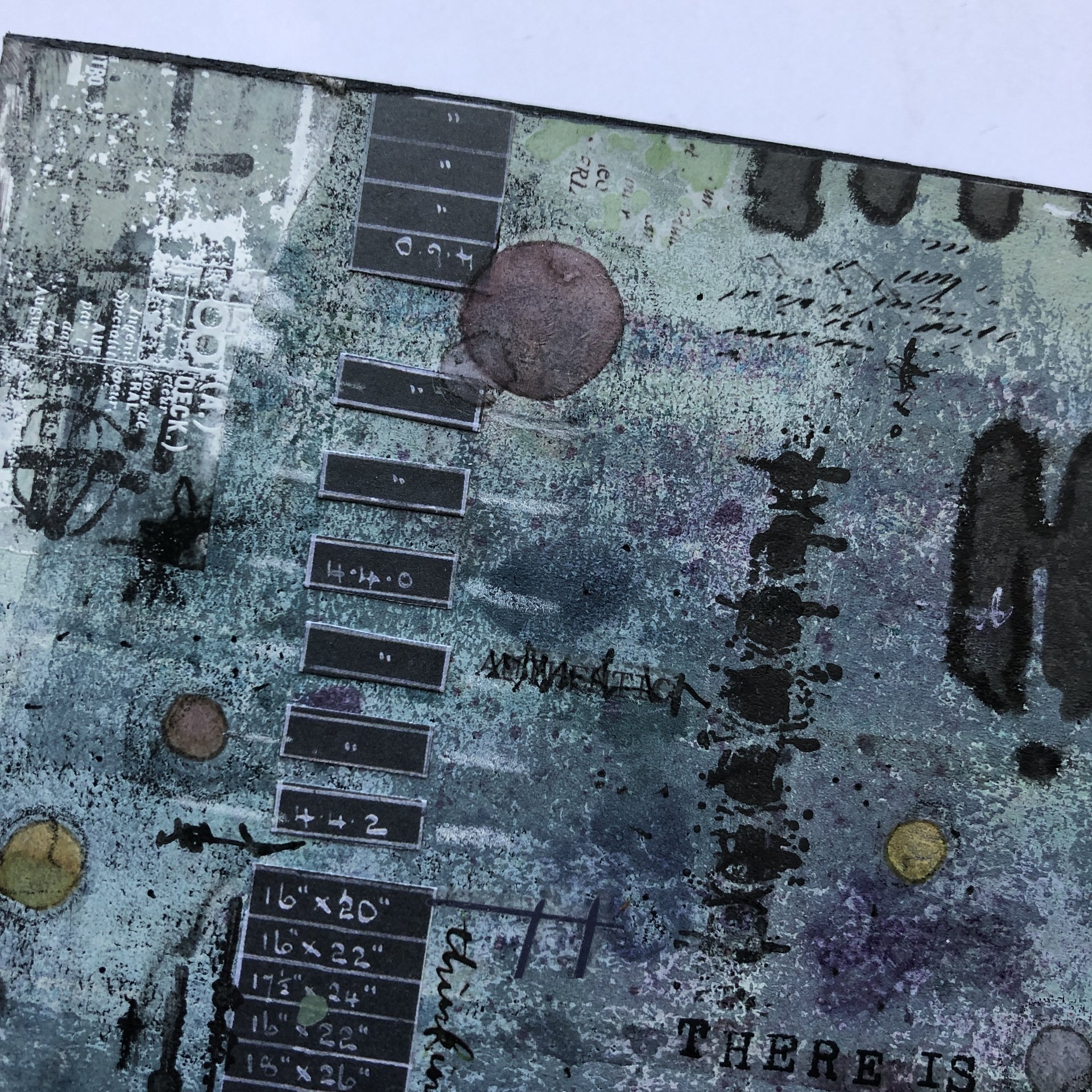 In the Air: Original Mixed Media Art