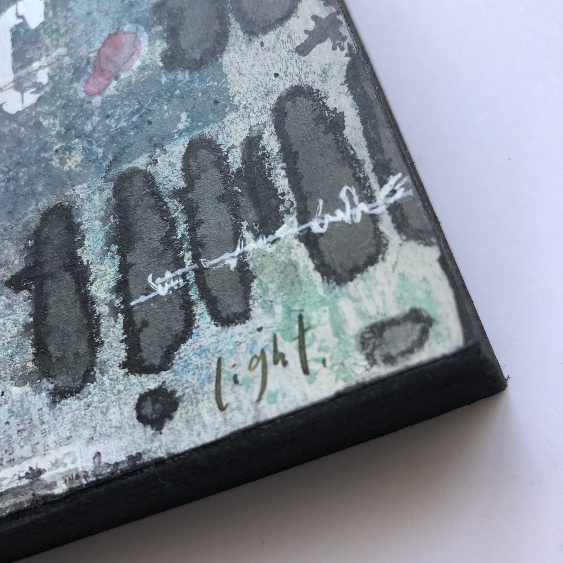 In the Air: Original Mixed Media Art