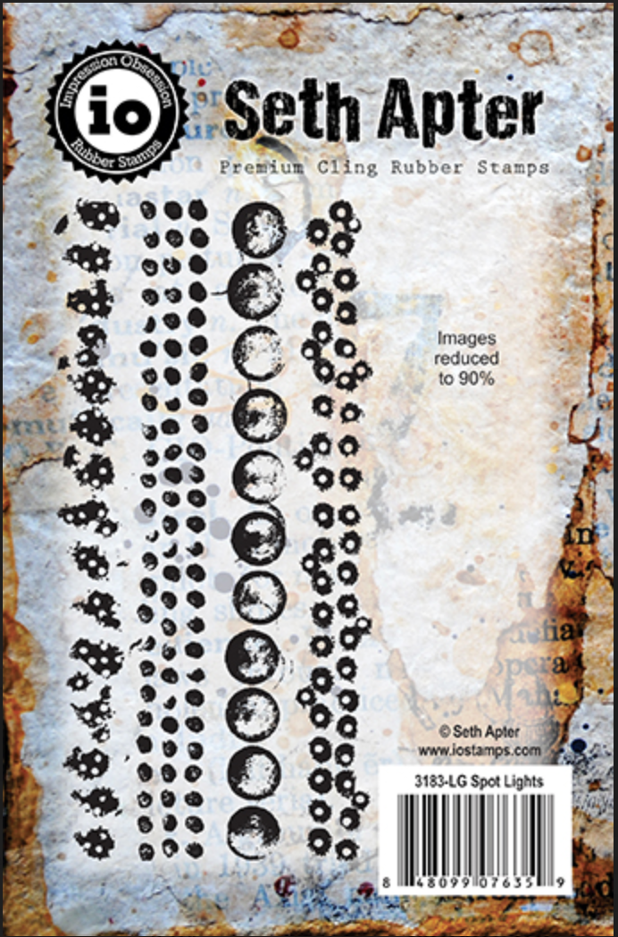 Spot Lights Cling Rubber Stamp Set
