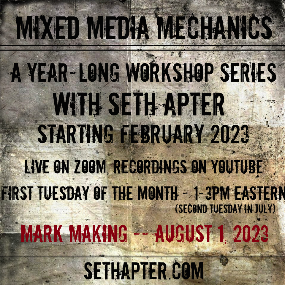 Mixed Media Mechanics: Mark Making