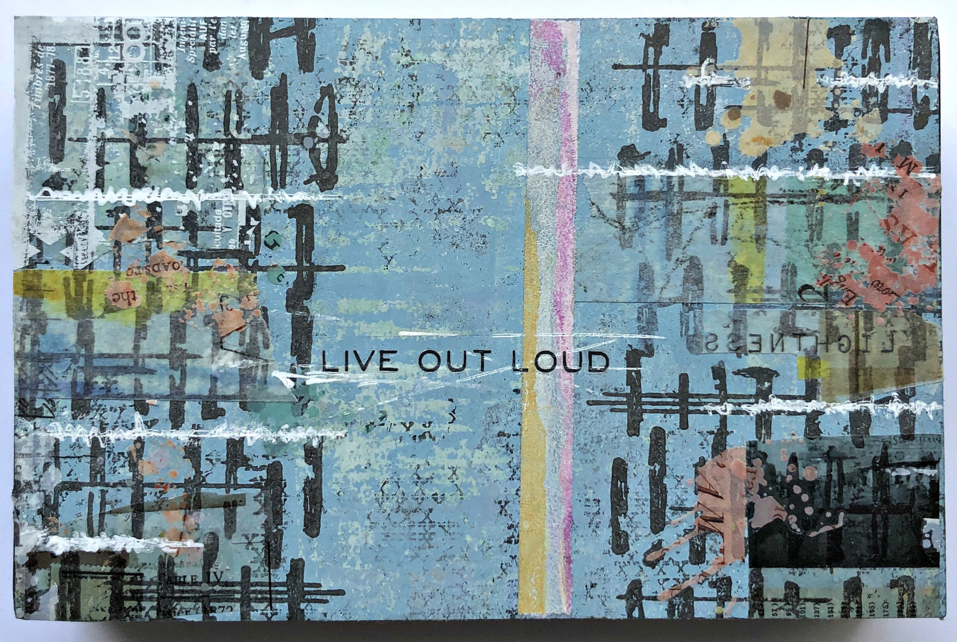 Out Loud: Original Mixed Media Art