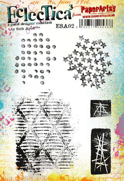 Eclectica³ 02 Cling Rubber Stamp Set