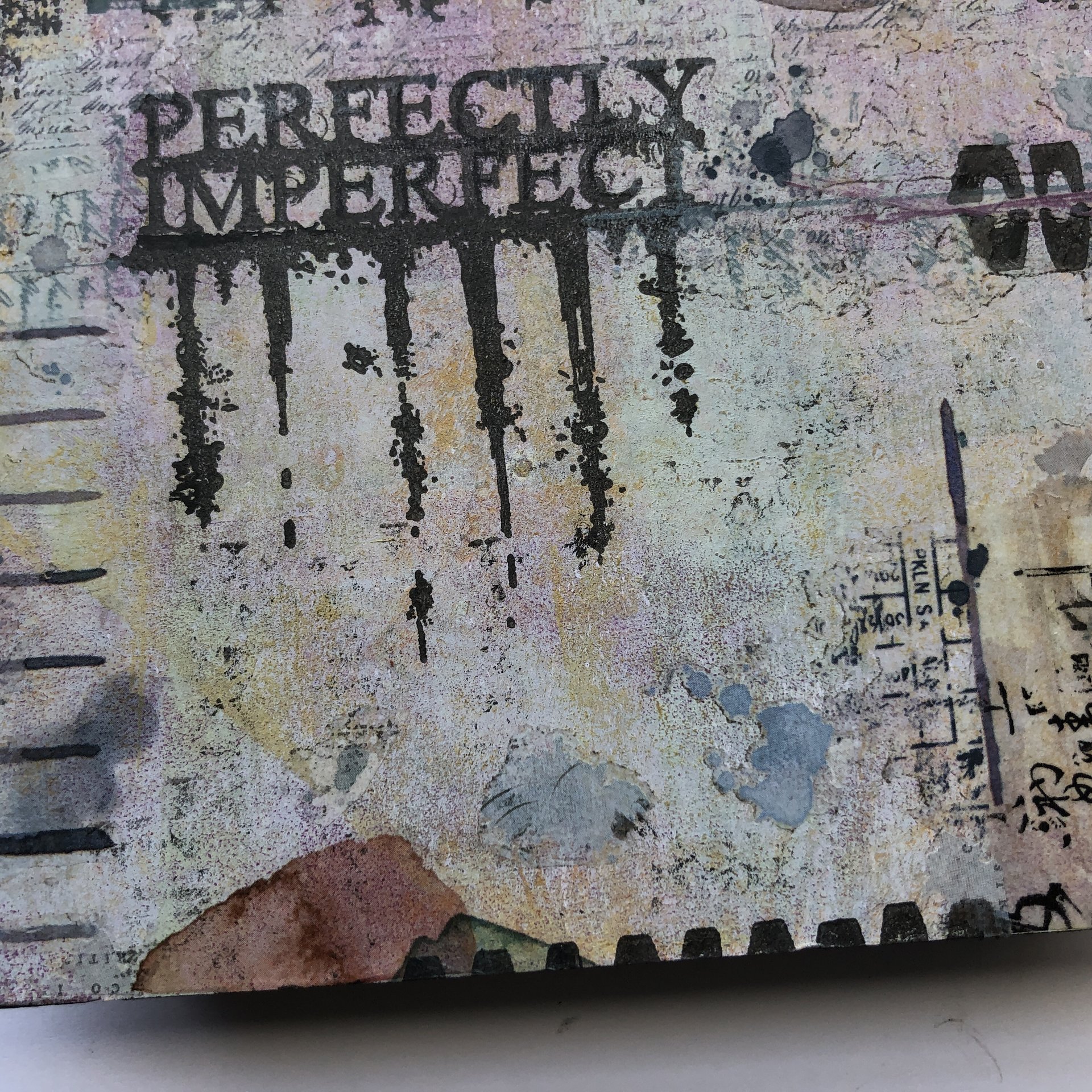 Perfect: Original Mixed Media Art
