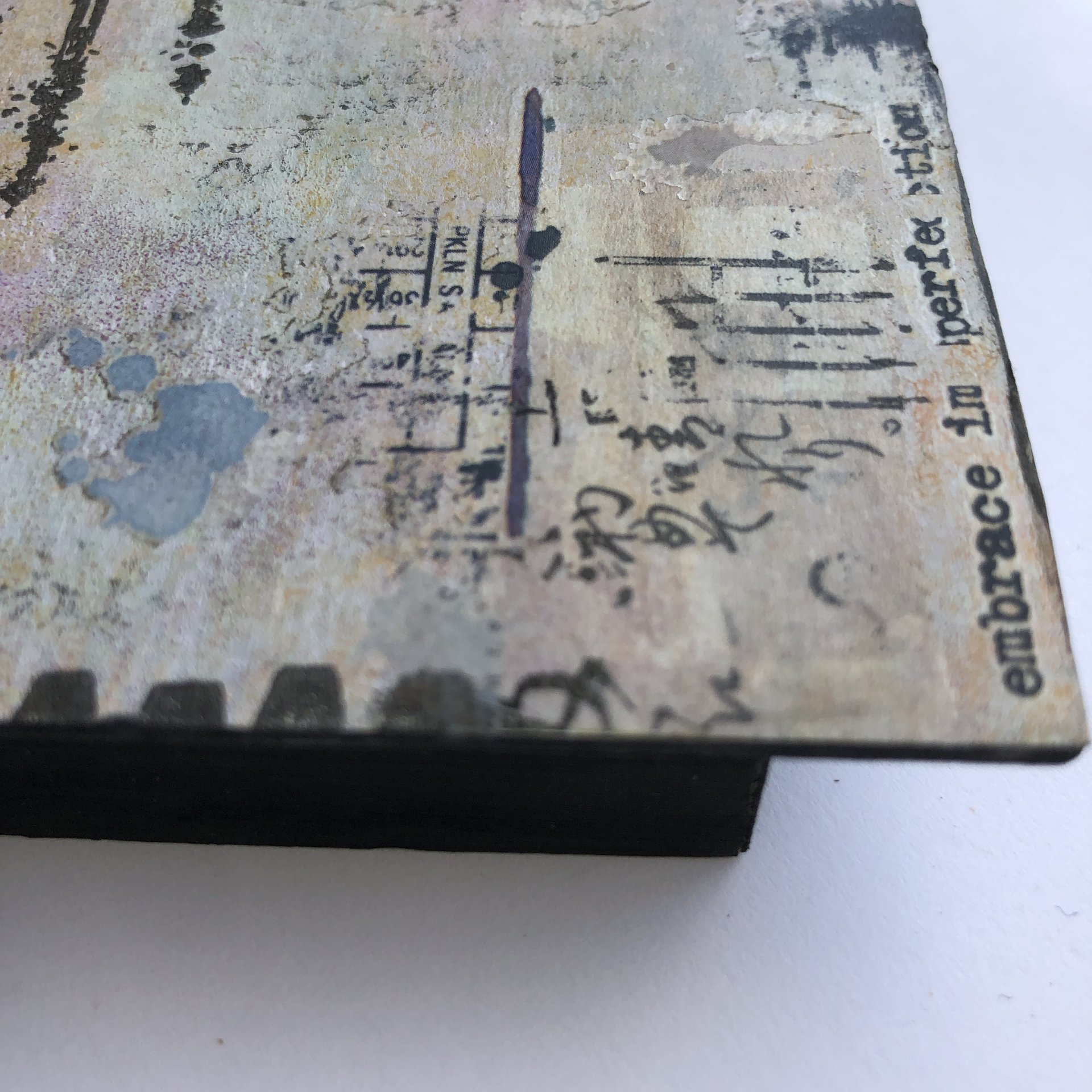 Perfect: Original Mixed Media Art