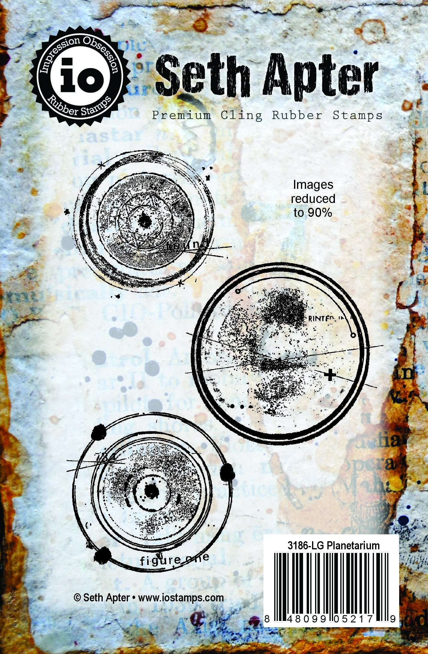 Planetarium Cling Rubber Stamp Set