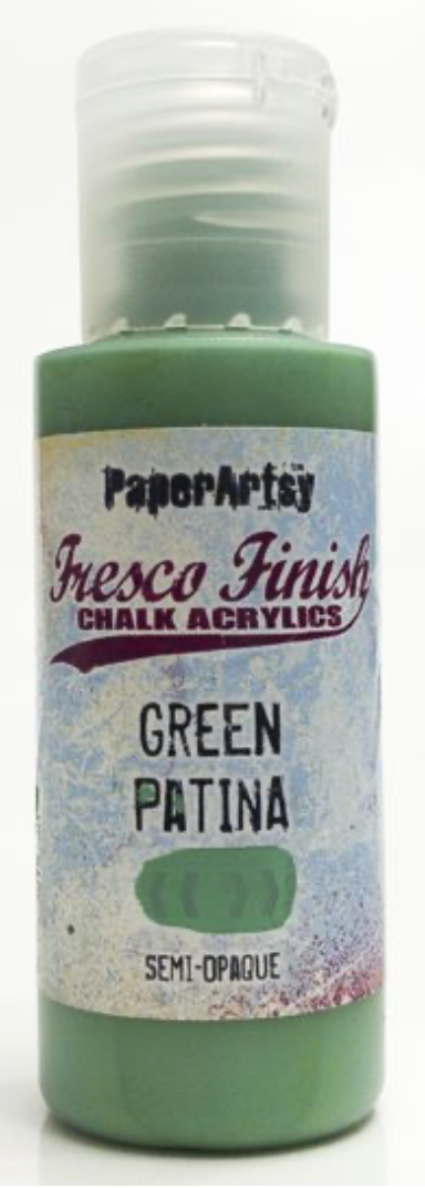 PaperArtsy Paint: Green Patina