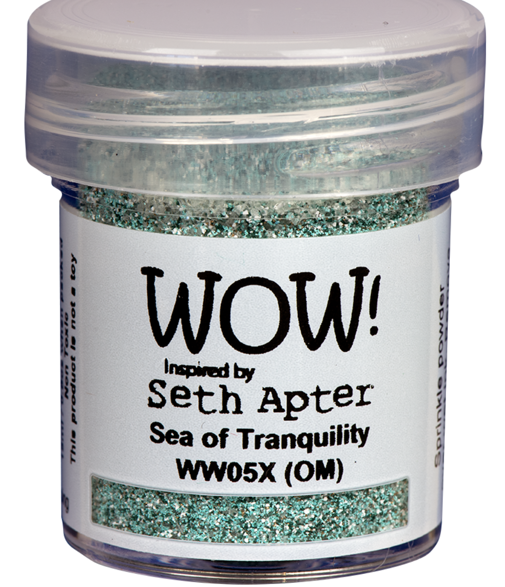 Embossing Powder Trios: Sea of Tranquility