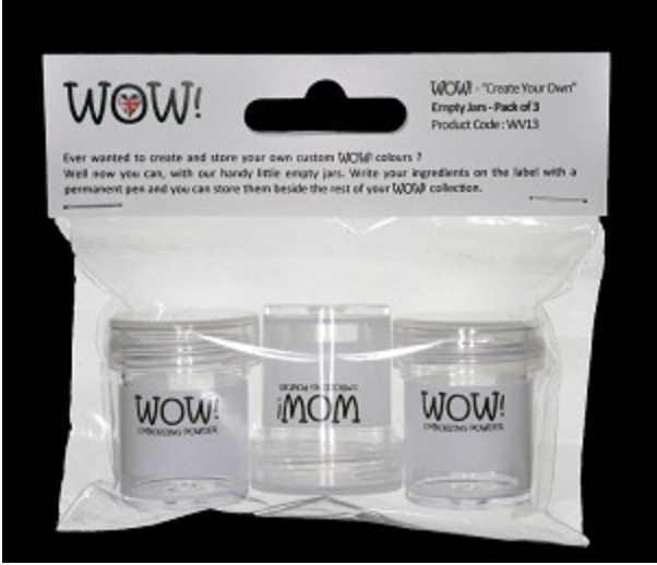 WOW Create Your Own Mix Jar Trio