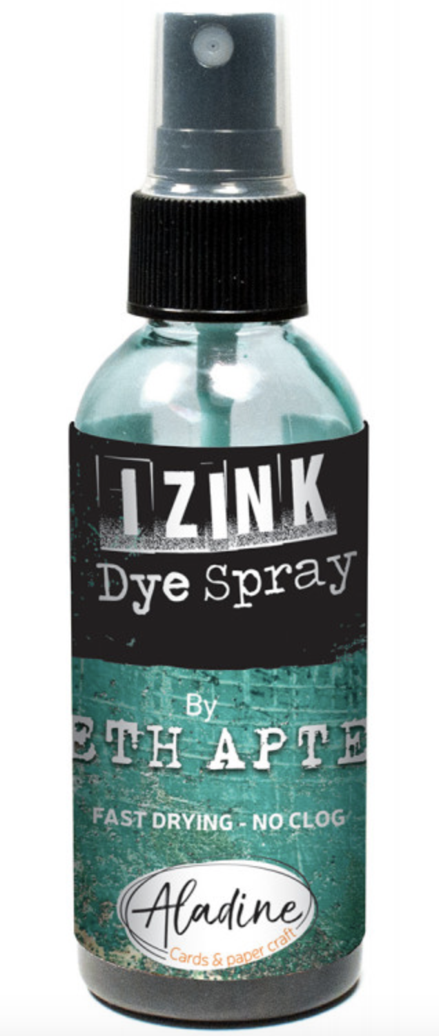 Izink Dye Spray: Underwater