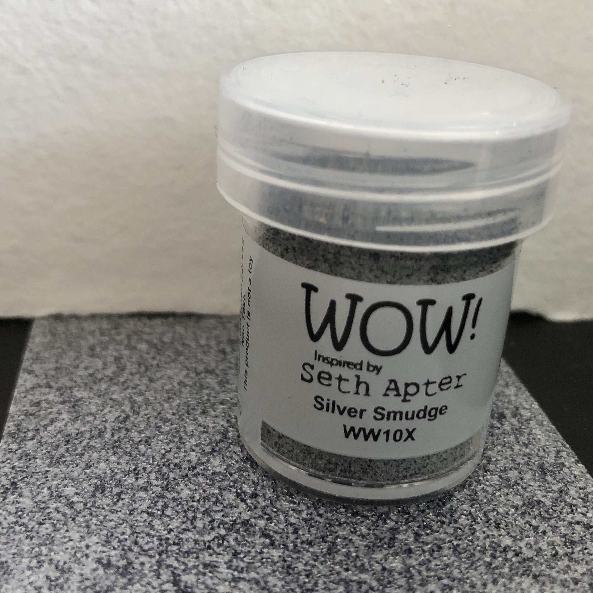 WOW Embossing Powder: Silver Smudge