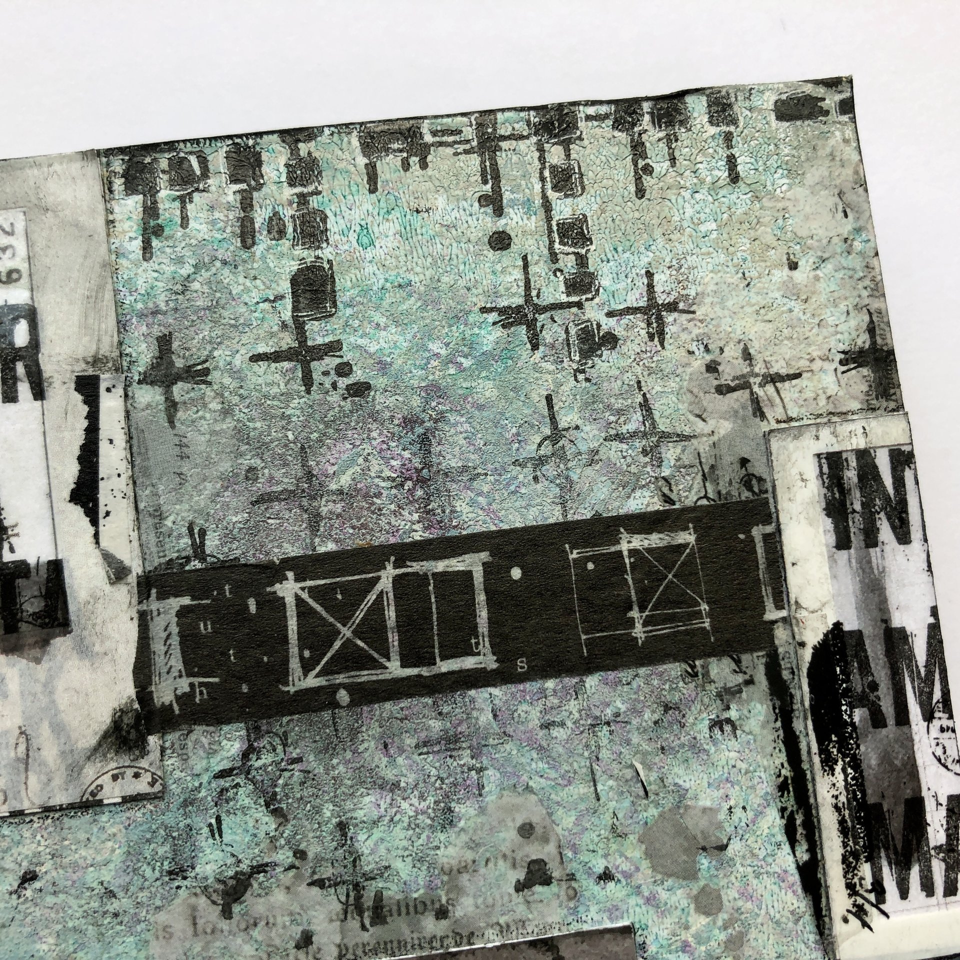 With Flying Colors: Original Mixed Media Art