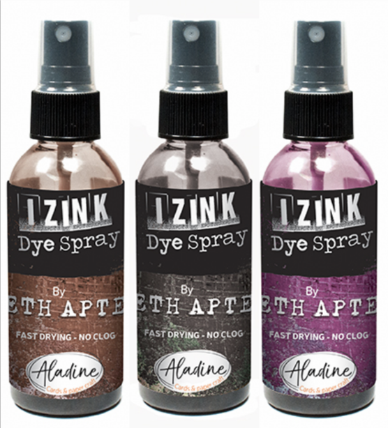 NEW: Izink Dye Spray: Wood Set