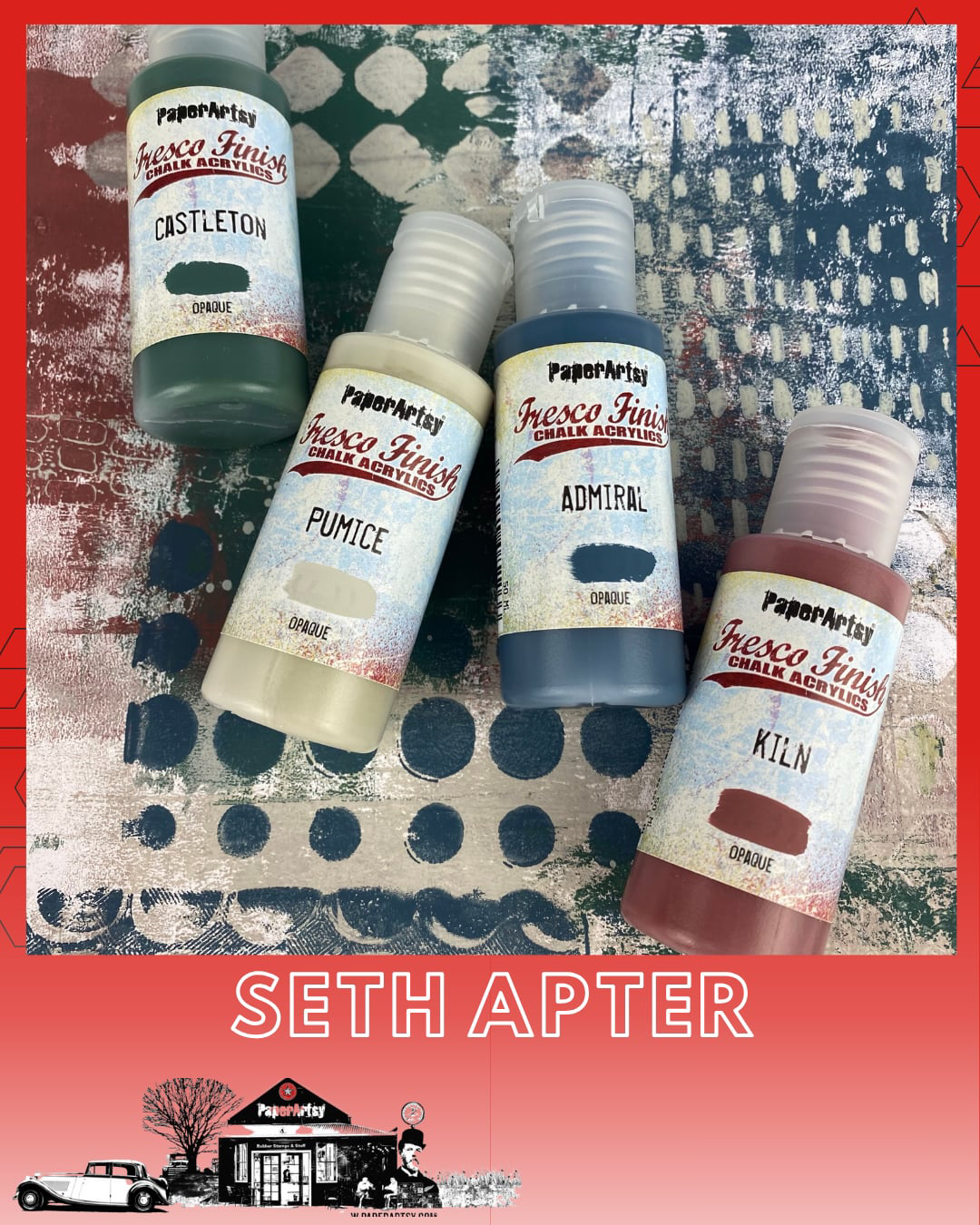 PaperArtsy Paint QUAD: Heritage