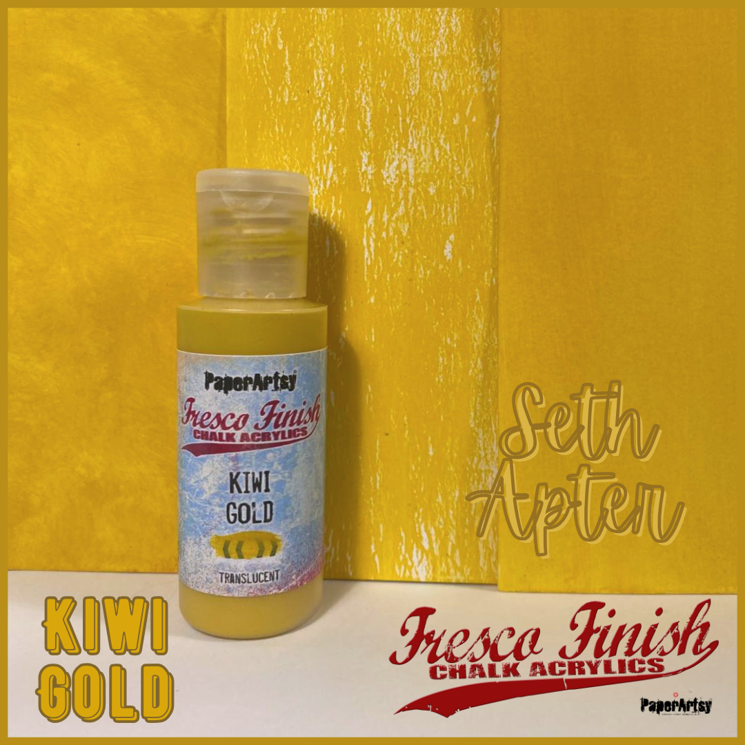 PaperArtsy Paint: Kiwi Gold