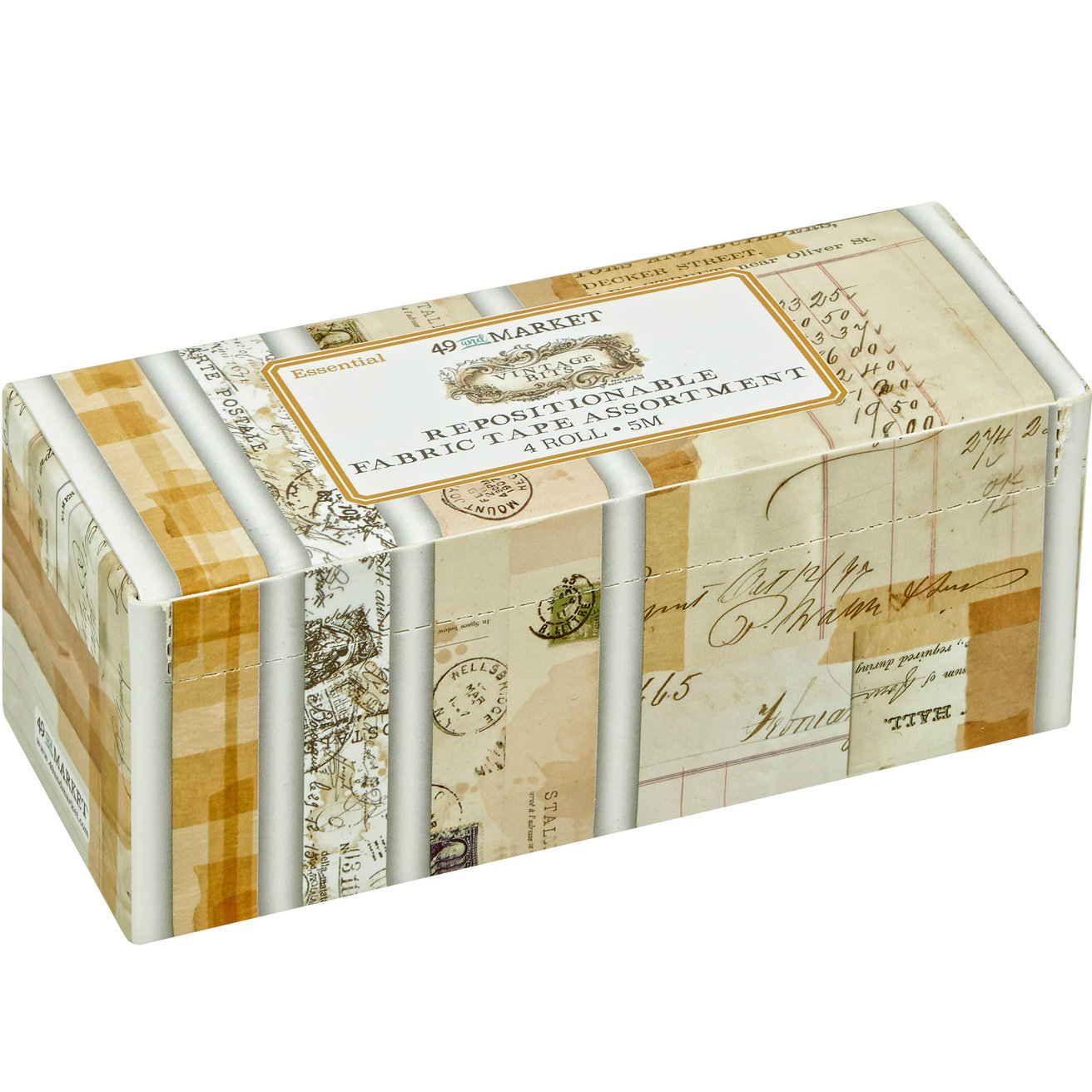49 and Market Nature Study Fabric Tape: Vintage Bits