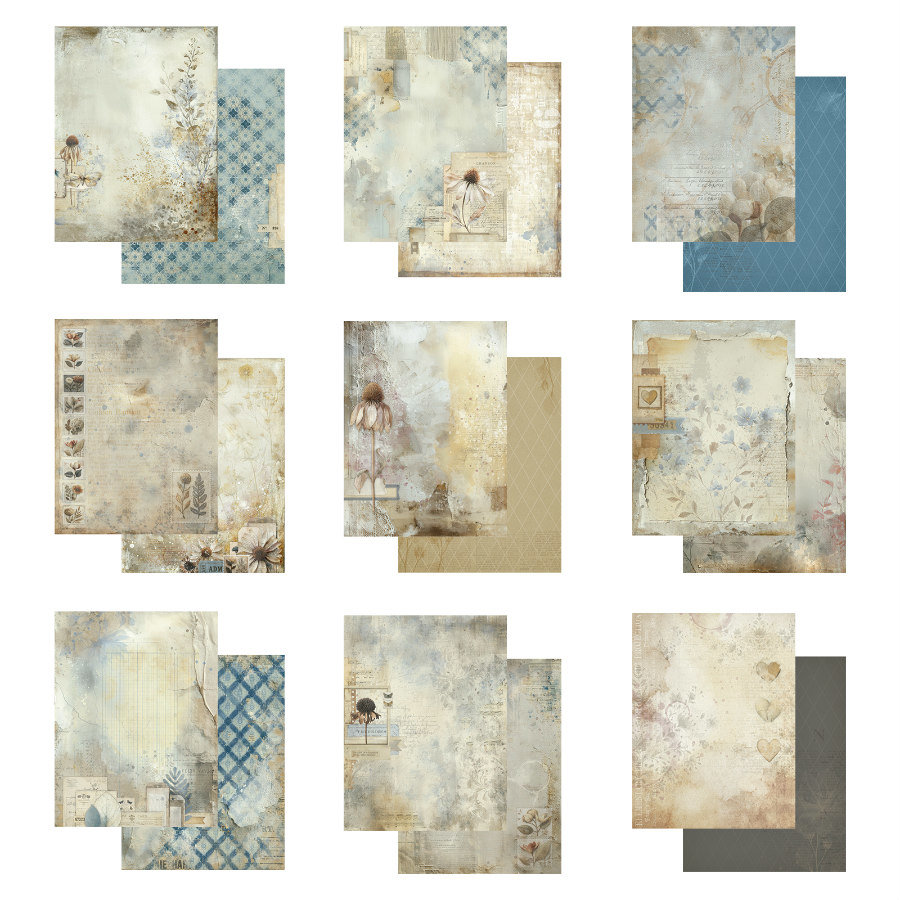 49 and Market Paper Pack: Faded Memory Lane 