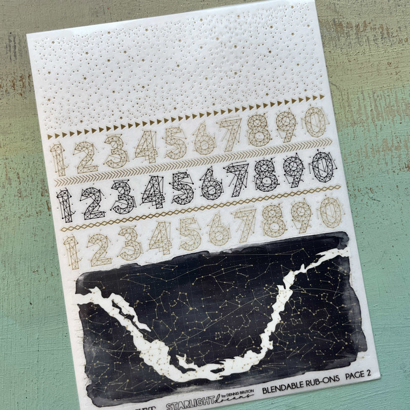 49 and Market Starlight Dreams Rub-Ons: Constellations
