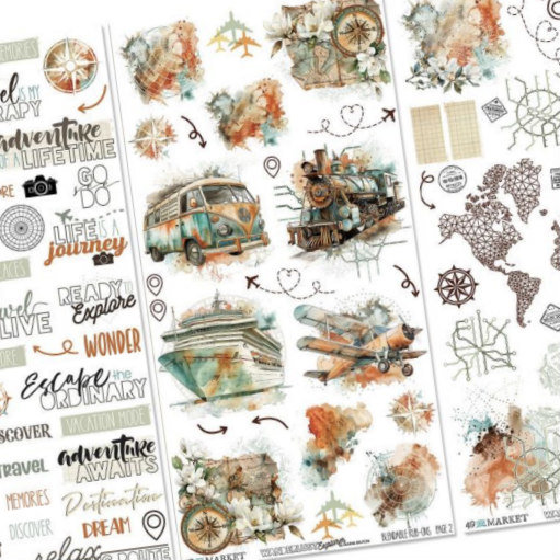49 and Market Wanderlust Explorer: Blendable Rub-Ons
