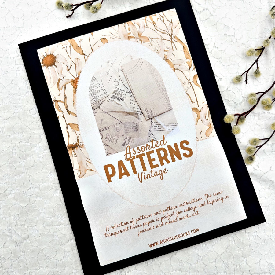 Vintage Sewing Patterns & Instruction Pack