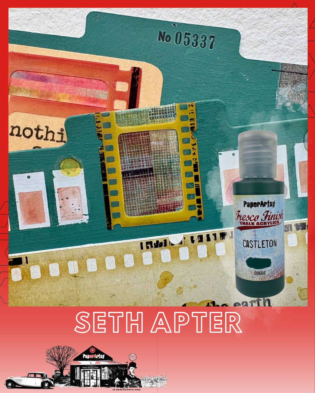 PaperArtsy Paint: Castleton