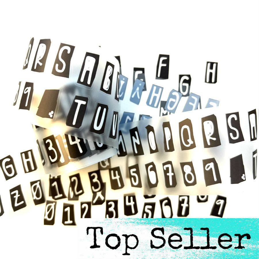 Alphabitties Kiss Cut Pet Tape 