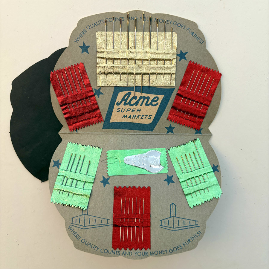 1950s Paper Sewing Needle Books: Acme Markets