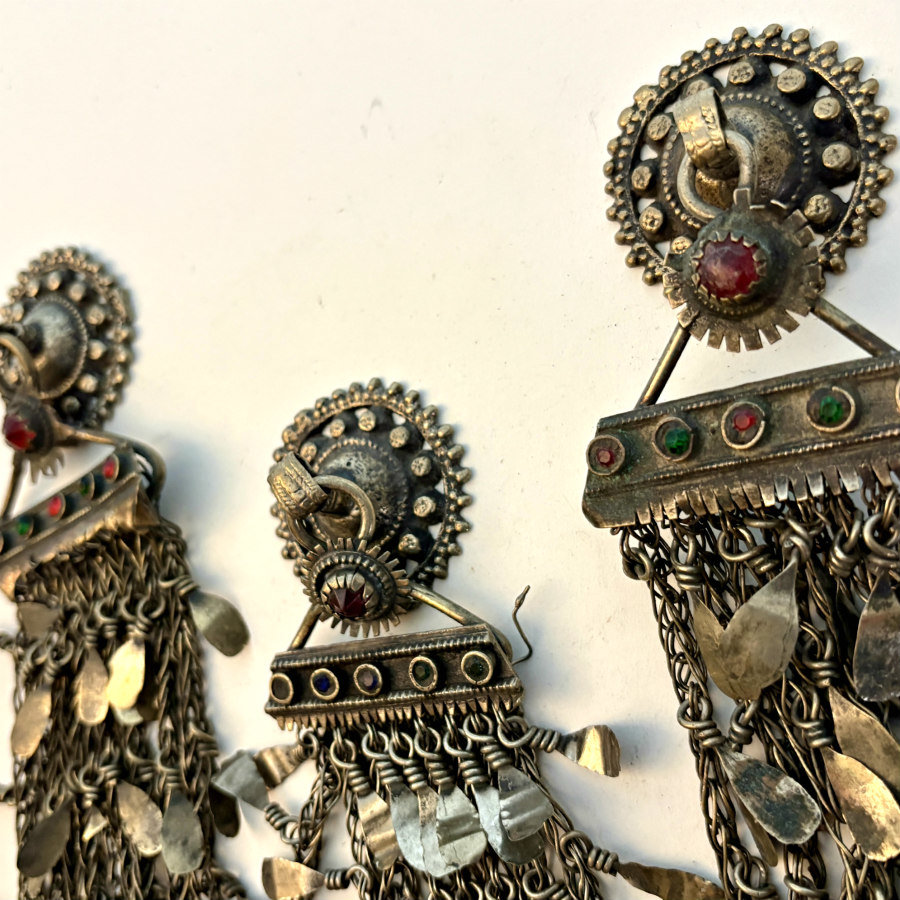 Vintage Afghan Kuchi Tribal Pendant Adornment