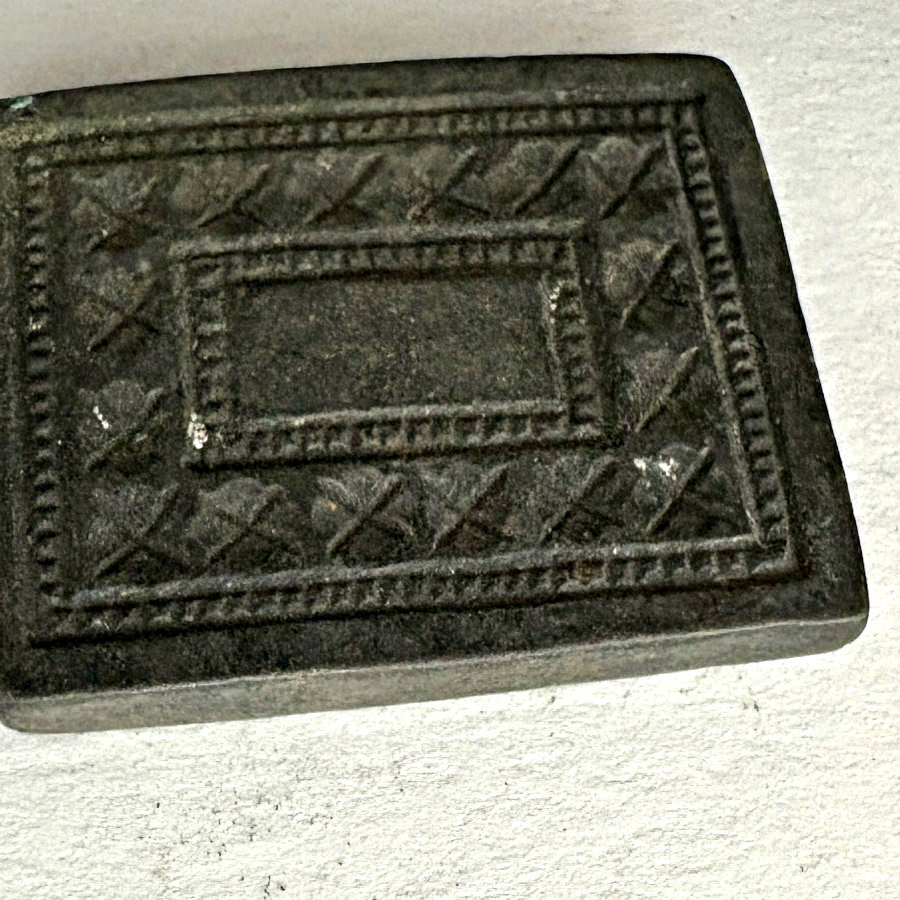 Afghan Antique Brass Jewelry Mold #2