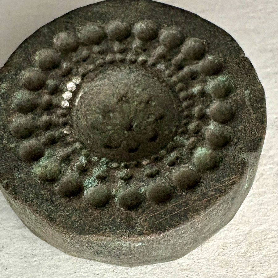 Afghan Antique Brass Jewelry Mold 