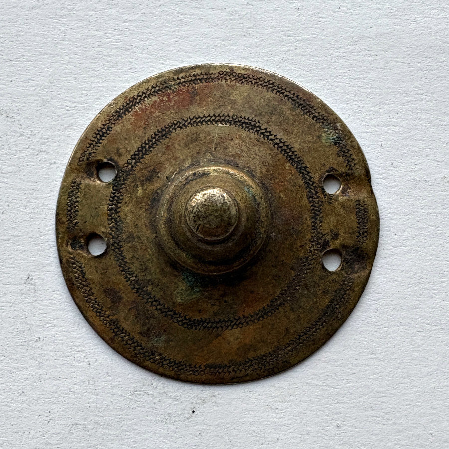 Ethiopian Antique Brass Medallion 