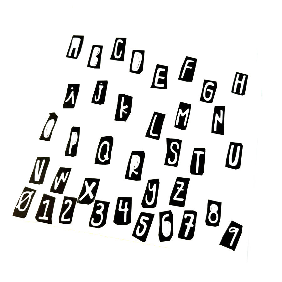 NEW: Alphabitties Kiss Cut Pet Tape 