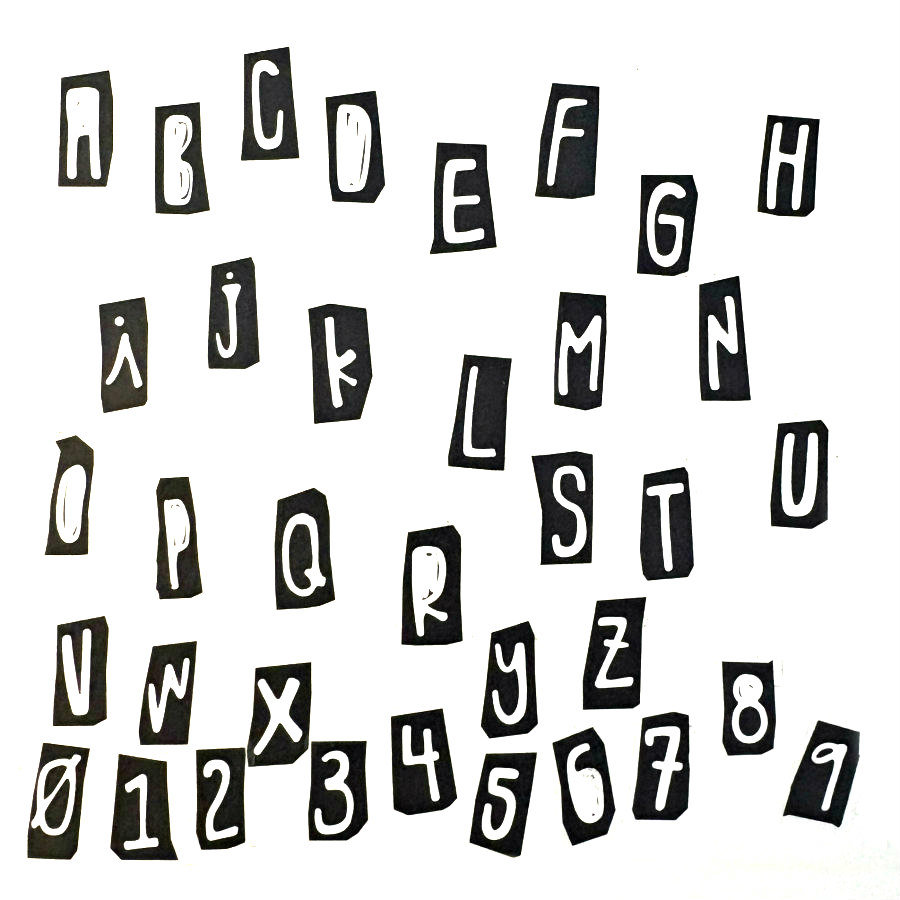 NEW: Alphabitties Kiss Cut Pet Tape 