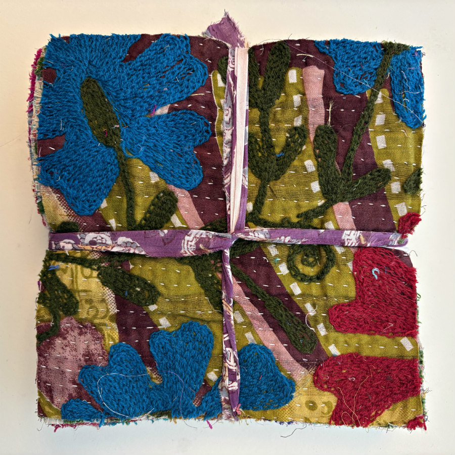 Hand Stitched & Embroidered Kantha Bundle