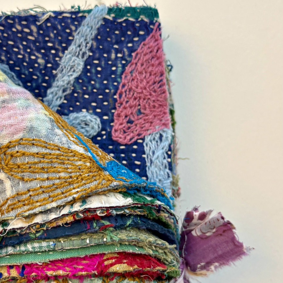 Hand Stitched & Embroidered Kantha Bundle