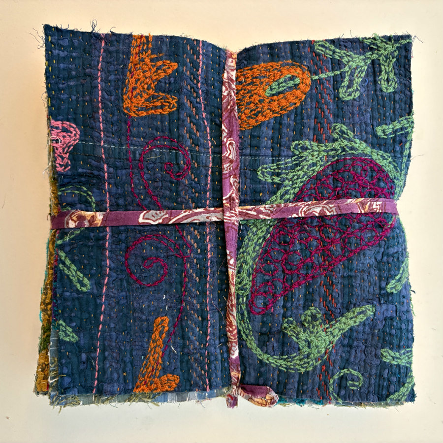 Hand Stitched & Embroidered Kantha Bundle