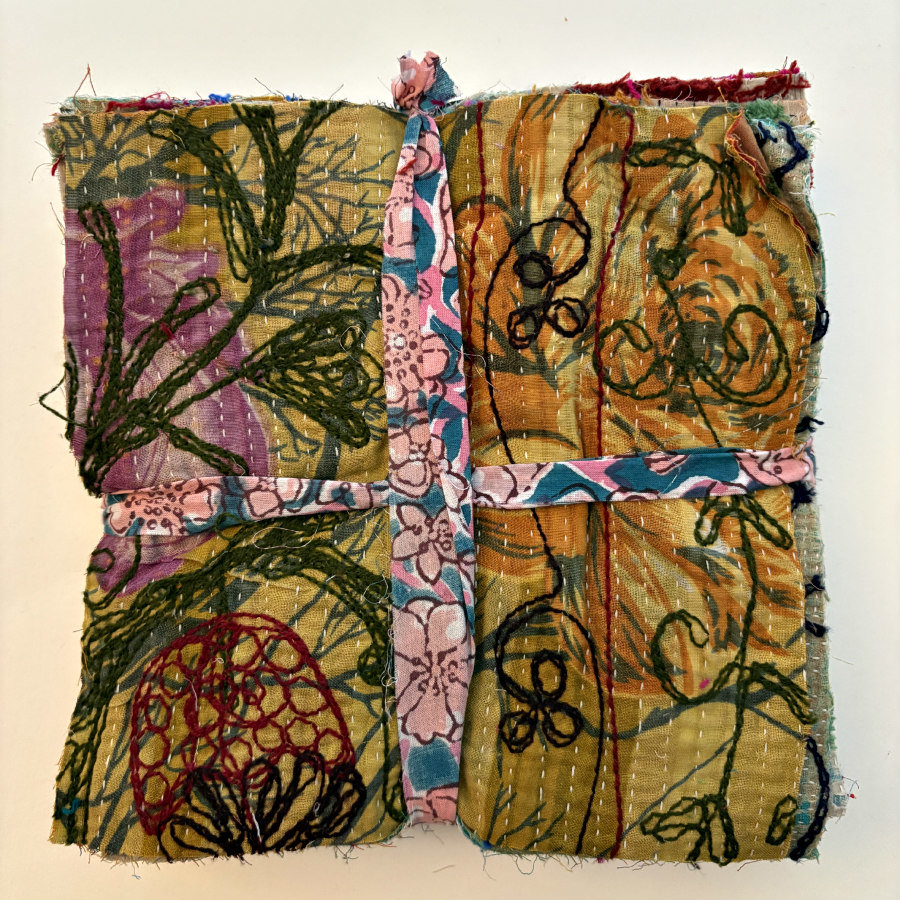 Hand Stitched & Embroidered Kantha Bundle