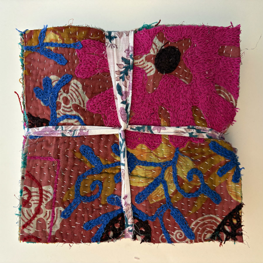Hand Stitched & Embroidered Kantha Bundle
