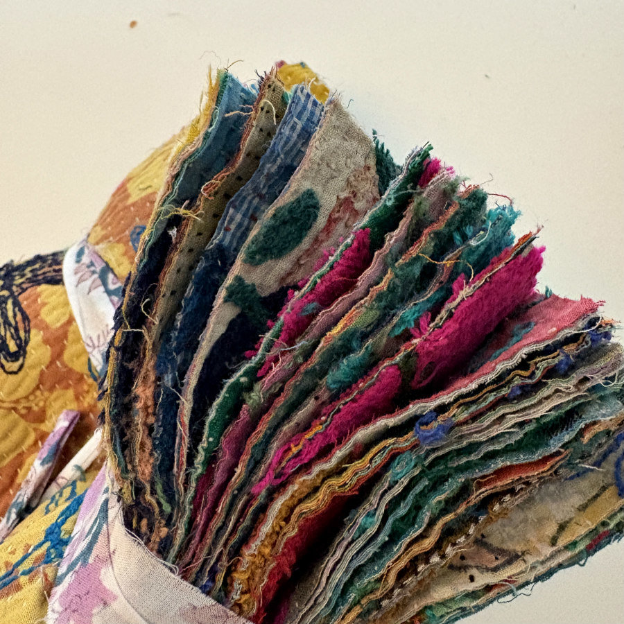 Hand Stitched & Embroidered Kantha Bundle