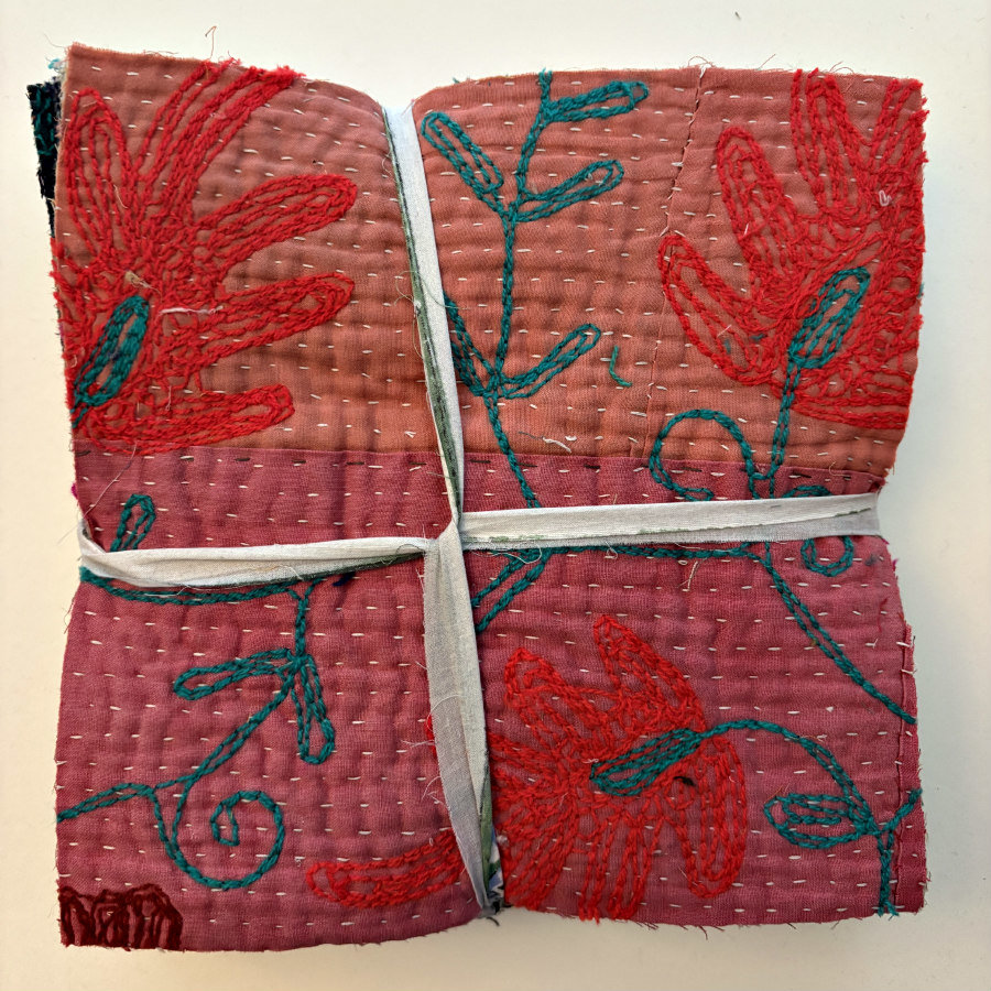 Hand Stitched & Embroidered Kantha Bundle