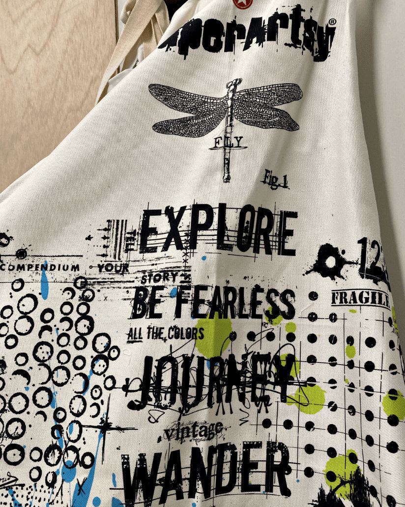 PaperArtsy Seth Apter Apron: Limited Edition