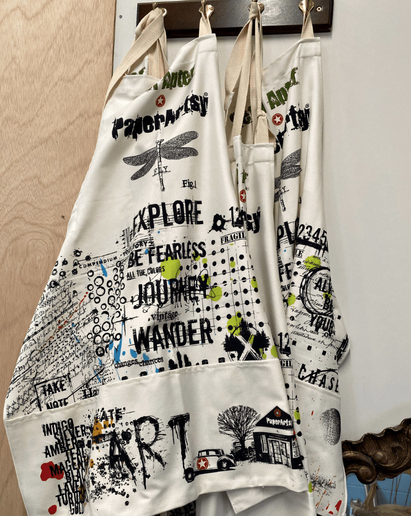PaperArtsy Seth Apter Apron: Limited Edition