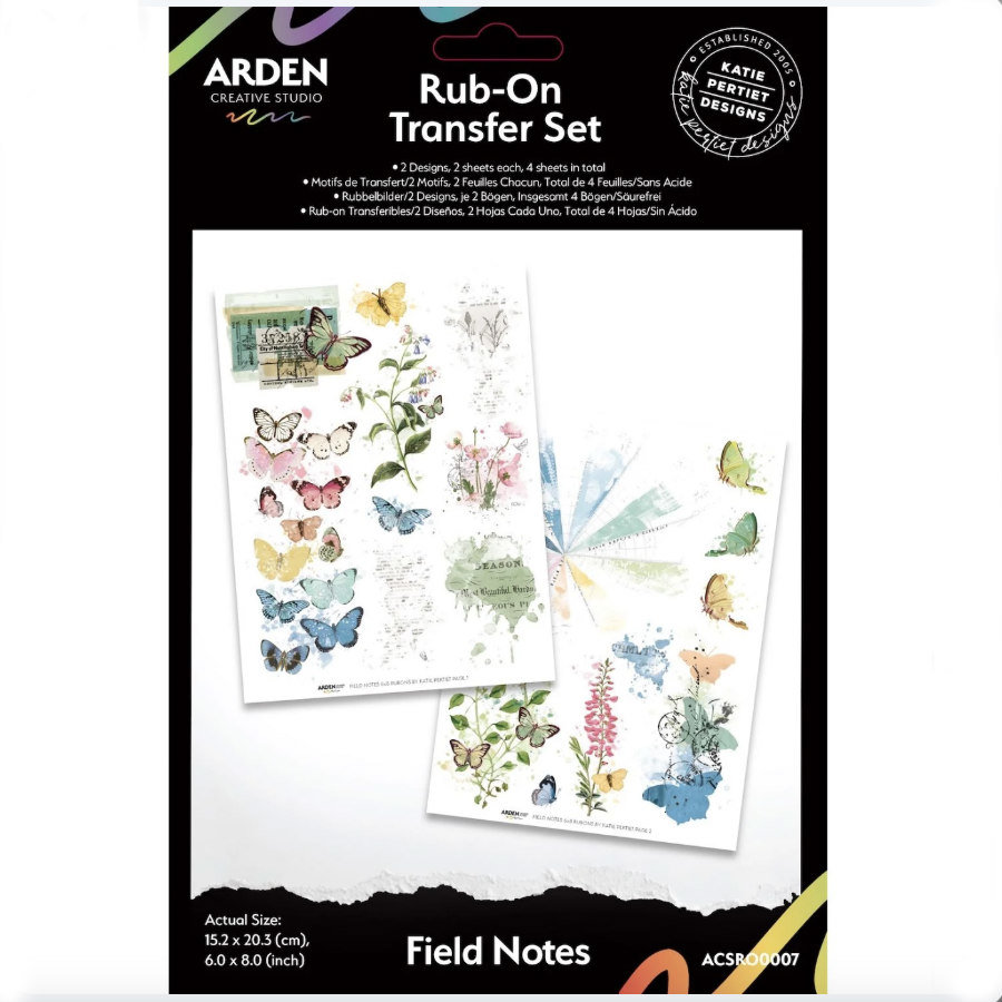 Katie Pertiet Rub-On Transfers: Field Notes