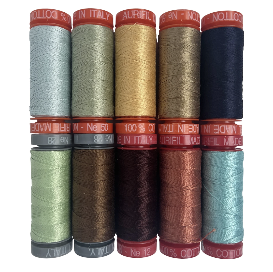 Seth Apter Aurifil Thread Collection: On Your Mark 
