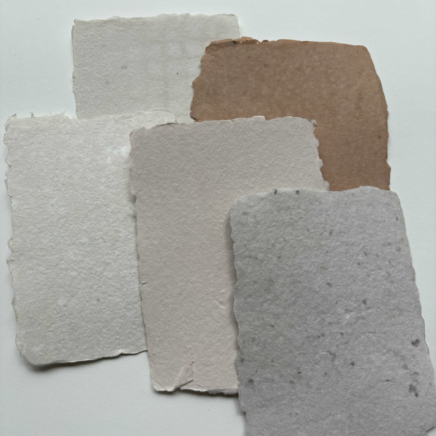 SOLD: Handmade Artisan Paper Bundle 10