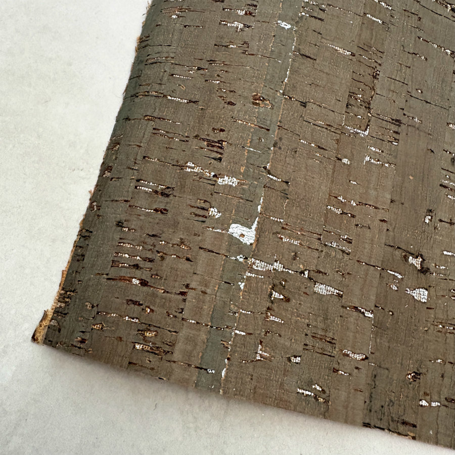 Cork Fabric Bundle: Taupe Metallic