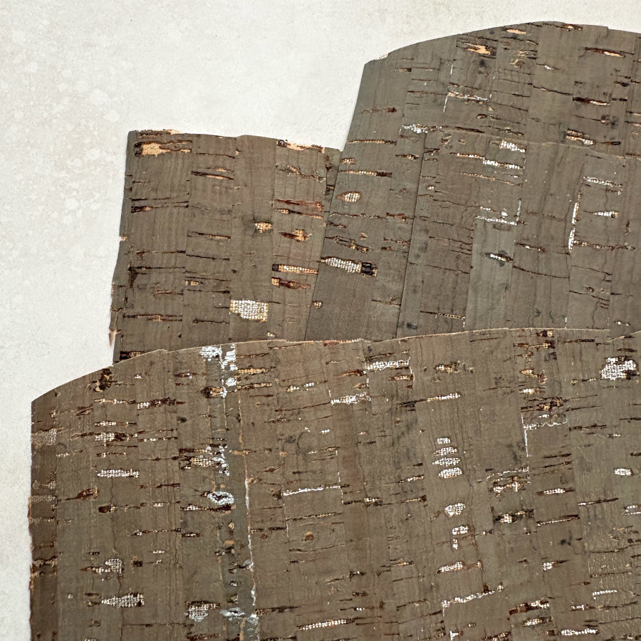 Cork Fabric Bundle: Taupe Metallic