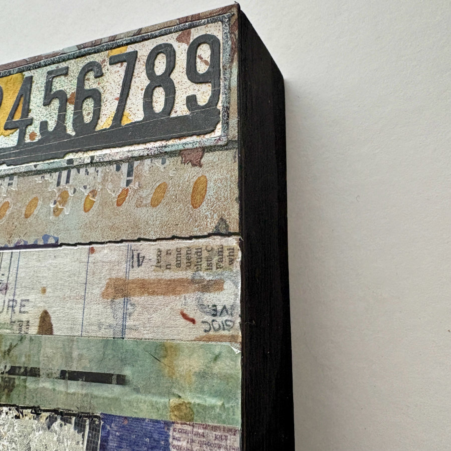 Seth Apter Believe: Original Mixed Media Art