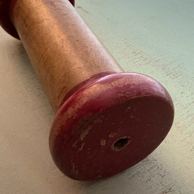 Large Vintage Spool: Red