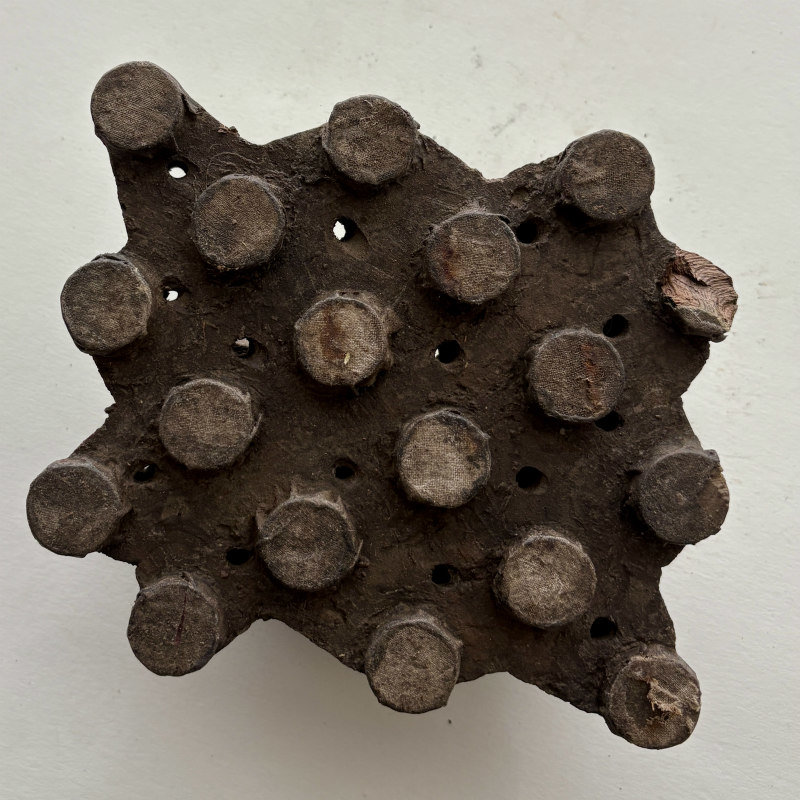 SOLD: Vintage Print Block Large 1