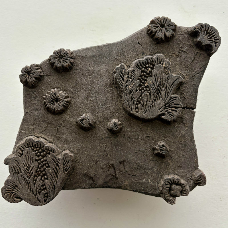 SOLD: Vintage Print Block Large 3